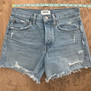 Agolde Parker Long Short, Size 24